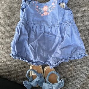 Lot of baby girl clothing